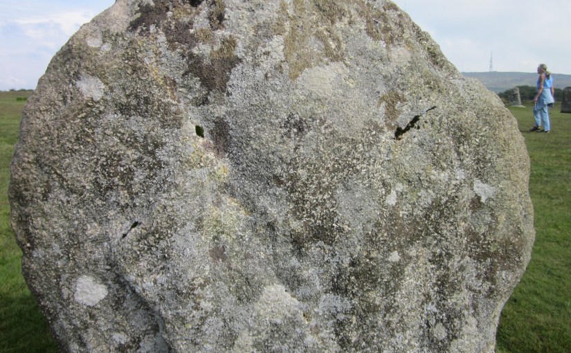 The Hurlers - stone detail - Bodmin Moor, Cornwall 2010